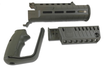 Image of Manticore Arms X95 Optimus Polymer Forend, Black, Medium, MA-33300-BK