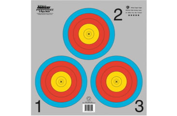 Image of Maple Leaf Press Maple Leaf NFAA Indoor Vegas 3-Spot Target, 25 pk, 1006504