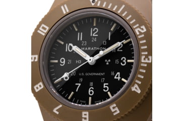 Image of Marathon Pilots Navigator Wristwatch w/Tritium, Desert Tan, WW194001DT-0001