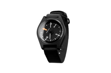 Image of Marathon Unmounted Glow in the Dark Wrist Compass, Black Dial, Black Nylon Nato Strap, CO194001