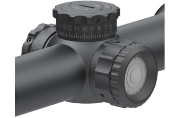 Image of March Scopes Rifle Scope, 2.5-25x52mm, 30mm Tube, Second Focal Plane, MTR-3 Reticle, Matte, Black, D25V52TI MTR-3 Reticle