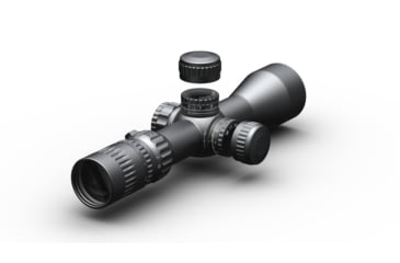 Image of March Scopes 1.5-15X42mm Tactical Turret Rifle Scope, 30mm Tube, SFP, MTR-5 Reticle, with 6-level Illumination, Black, NSN None, D15V42TI MTR-5 Reticle