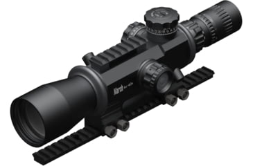 Image of March Scopes 4X-40X52mm Tactical Turret Rifle Scope, FML-TR1 Reticle, With Illumination, Black, D40V52GFIML10 FML-TR1