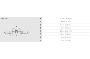 Image of March Scopes 5X-40X56mm Genll, Tactical Turret Rifle Scope, FMA-2 Reticle, 34mm Tube, FFP, Black, D40V56FMA8-G2 FMA-2
