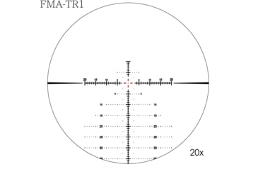 Image of March Scopes 6-60x56mm Tactical Turret Rifle Scope, First Focal Plane, FMA-TR1 Reticle, Black, D60V56GFIMAFMA-TR1 Reticle