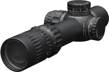 Image of March Scopes March-F Normal 1-10x24mm LPVO 30mm Tube Rifle Scope w/Custom Unimount, First Focal Plane, DR-TR1FB Reticle, Black, D10SV24FDIMLN-P-DR-TR1FB