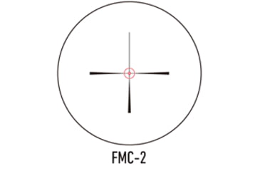 Image of March Scopes Normal Turret 1-10x24mm Shorty Rifle Scope, 30mm Tube, First Focal Plane, FMC-2 Reticle, Black, DE0490
