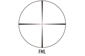 Image of March Scopes Normal Turrets 3-24x52mm Rifle Scope, 30mm Tube, First Focal Plane, FML Reticle, MIL, Black, D24V52FIMLNFML Reticle