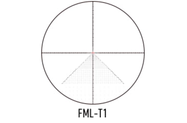 Image of March Scopes Normal Turrets 3-24x52mm Rifle Scope, 30mm Tube, First Focal Plane, FML-T1 Reticle, MIL, Black, D24V52FIMLNFML-T1 Reticle