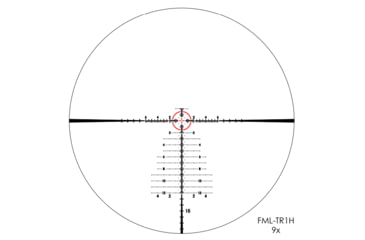 Image of March Scopes Normal Turrets 3-24x52mm Rifle Scope, 30mm Tube, First Focal Plane, FML-TR1H Reticle, MIL, Black, DE0521