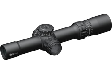 Image of March Scopes Tactical Turret 1-10x24mm Rifle Scopes, 30mm Tube, Second Focal Plane, Black, D10V24TIFD-1 Reticle