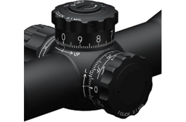Image of March Scopes Tactical Turret Rifle Scope, 1,5-15x42mm, 30mm tube, FD-1 Reticle, w/6-level Illumination, Black, NSN None, D15V42TIML FD-1 Reticle