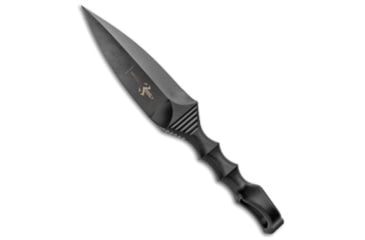 Image of Marfione Custom Knives Marfione Custom M.D.T. Dispatch Tool Fixed Blade Knife DLC Double Vapor Blast, Black, CPM 3V, adult, BHQ-75754