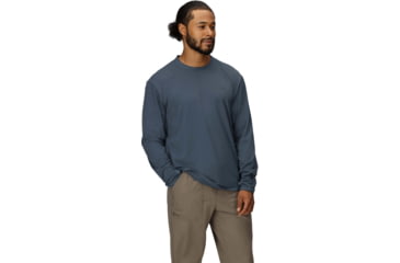 Image of Marmot AirExchange SolarShield Crew LS - Mens, Thunderhead, S, M16049-24369S