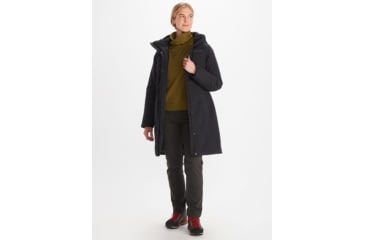 Image of Marmot Chelsea Coat - Women's, Black, Medium, 195115104801