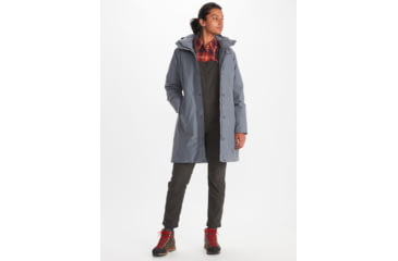 Image of Marmot Chelsea Coat - Womens, Steel Onyx, Small, M13169-1515-S