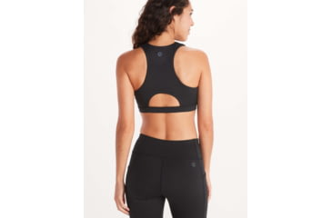 Image of Marmot Leda Sports Bra - Womens, Black, XS, M12625-001-XS