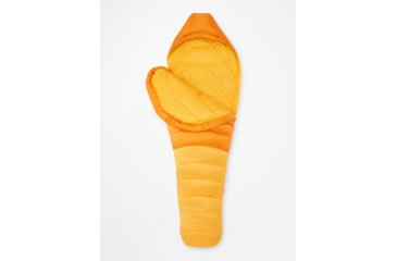 Image of Marmot Lithium Sleeping Bag, Long, Orange Pepper/Golden Sun, Left Zipper, M14407-21734-LZ