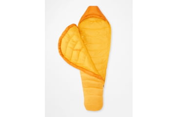Image of Marmot Lithium Sleeping Bag, Long, Orange Pepper/Golden Sun, Left Zipper, M14407-21734-LZ