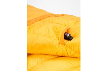 Image of Marmot Lithium Sleeping Bag, Long, Orange Pepper/Golden Sun, Left Zipper, M14407-21734-LZ