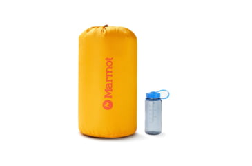 Image of Marmot Lost Coast 5 Sleeping Bags, Golden Sun/Tangelo, Left Zip, Short, M15417-23305-LZ