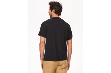 Image of Marmot MMW Gradient Short Sleeve Tee - Mens, Black, Extra Large, M14823-001-XL