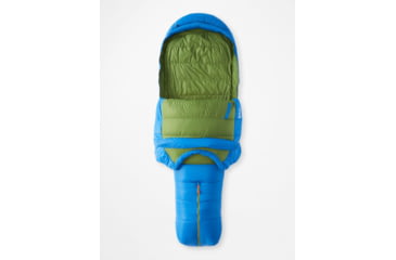 Image of Marmot Sawtooth Sleeping Bags - Mens, Dark Azure/Foliage, Dual-Zip, Long, M12787-19625-DZ