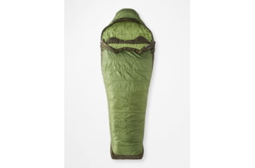 Image of Marmot Trestles Elite Eco 30 Sleeping Bags - Mens, Vine Green/Forest Night, Left-Zip, M12309-4802-LZ