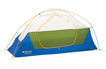 Image of Marmot Tungsten Tent - 1 Person, Foliage/Dark Azure, One Size, 195115053376