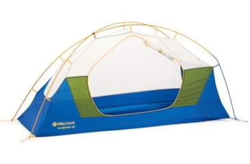 Image of Marmot Tungsten Tent - 1 Person, Foliage/Dark Azure, One Size, 195115053376