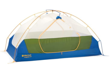 Image of Marmot Tungsten Tent - 3 Person, Foliage/Dark Azure, One Size, 195115053321