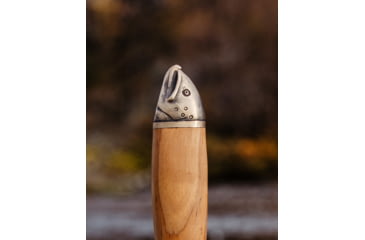Image of Marttiini Salmon Fillet Fixed Blade Knife, 7.4in, X46Cr13, Finnish Heat-Treated Curly Birch, 552017