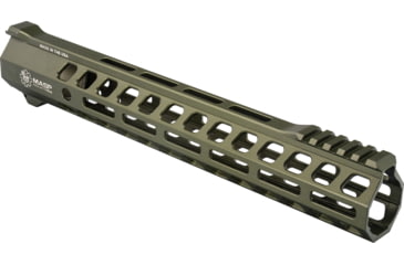 Image of MASP Industries Alpha AR-15 Handguard, 13.1in, OD Green, MASPALHG131ODG