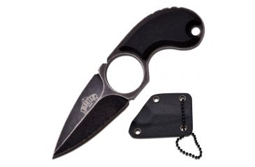 Image of Master USA Fixed Blade, 3.25in, Stainless Steel Blade, Black G10 Handle MU-1127