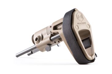 Image of Maxim Defense Industries CQB Pistol - PDW Brace for AR15, Standard Buffer/Spring, 3.3 oz, FDE, MXM-47545
