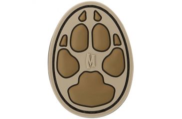 Image of Maxpedition Dog Track 2in Morale Patch,Arid DOG2A