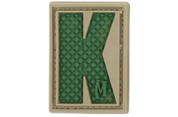 Image of Maxpedition Letter Patch K, Arid LETKA