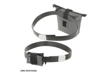 Image of Maxpedition Rollypoly Folding Belt Pouches, Wolf Gray, ZFBLTPW
