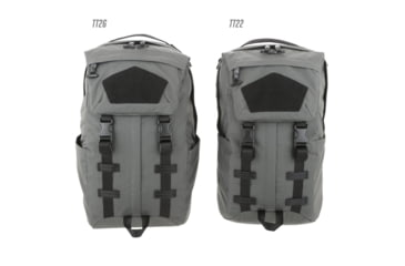 Image of Maxpedition TT26 Backpack, 26 Liters, Wolf Gray, 8.5in x 11in x19in, PREPTT26W