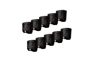 Image of MAXSA Battery Powered Motion Activated LED Outdoor Night Light 10 Pack, Dark Bronze 41042