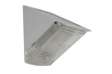 Image of MAXSA Solar-Powered Motion-Activated Wedge Light - Reshippable Box, White 40234