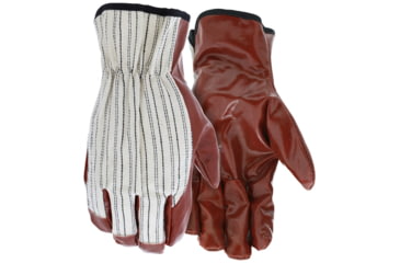Image of MCR Safety Consolidator Plus, Jersey Liner, B Grade, Canvas Back, Driver Style, Burgundy/White, X - Large, 9740BXL