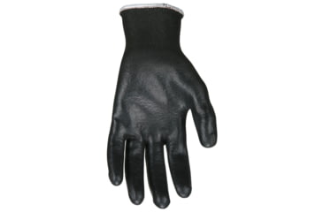 Image of MCR Safety Cut Pro 13 Gauge HyperMax Shell, Cut, Abrasion and Puncture Resistant Work Gloves, PU Coated Palm and Fingertips, Black, Small, 92733PUS