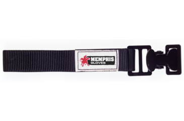 Image of MCR Safety Glove/Utility Clip, 12in Nylon Strap with Metal Clip, Black, One Size, GCB