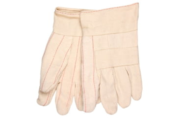 Image of MCR Safety Hot Mill Burlap Premium Work Gloves - Men's, 32 oz, Medium, Heavy Weight Fabric, Burlap Lined, 9132KM