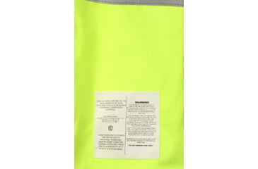 Image of MCR Safety S1CL3LXL Flame Resistant Work Shirt, Class 3 Hi-Visibility Protection, 2in Silver FR Reflective Stripes, Fluorescent Lime, XL, S1CL3LXL