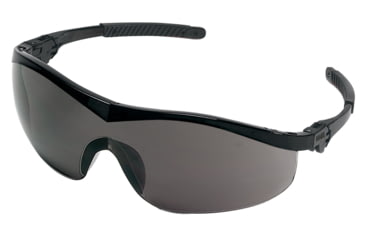 Image of MCR Safety ST1 Series Safety Glasses, Non-Slip Temple Grips, Gray, One Size, ST112