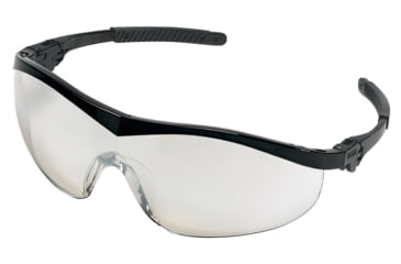Image of MCR Safety ST1 Series Safety Glasses, Non-Slip Temple Grips, I/O Clear Mirror, One Size, ST119