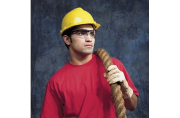 Image of MCR Safety ST110 ST1 Series Safety Glasses, Non-Slip Temple Grips, Clear, One Size, ST110