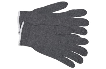 Image of MCR Safety String Knit Work Gloves, 7 Gauge Regular Weight, 70% Cotton/30% Polyester, Hemmed Cuff, Gray, Medium, Each, 1, 9637M-EA